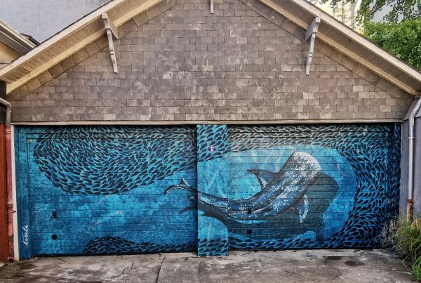 Peinture artistique garage